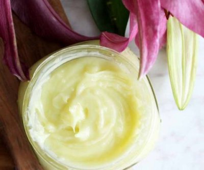 homemade hand cream