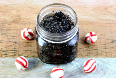 peppermint mocha scrub