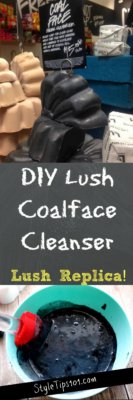 DIY Lush Coalface Cleanser