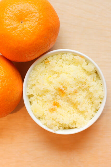 DIY Honey Citrus Sugar Scrub for Soft, Flawless Skin