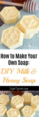 how to make your own soap