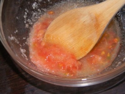 tomato face scrub