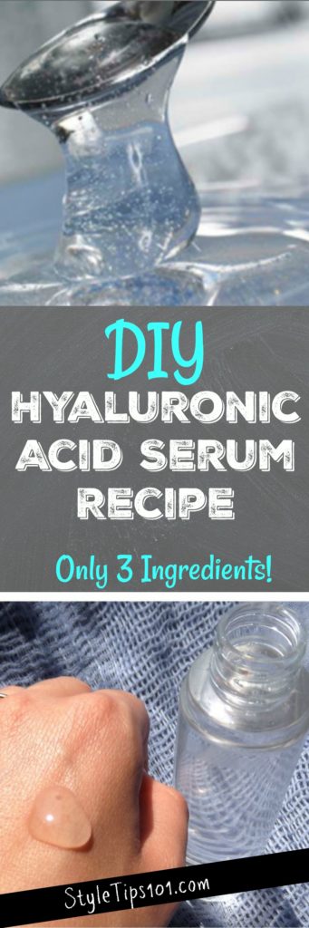DIY Hyaluronic Acid Serum