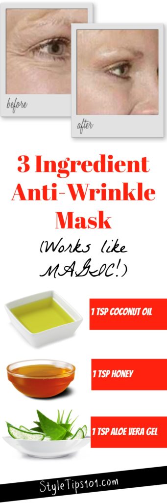 Homemade Anti-Wrinkle Mask