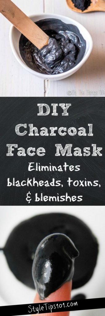 Homemade Charcoal Face Mask