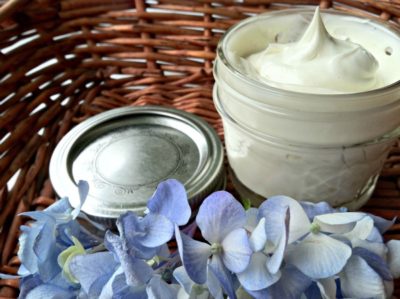 homemade shaving cream