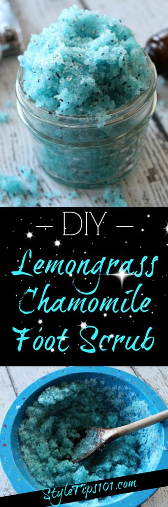 Chamomile DIY Foot Scrub