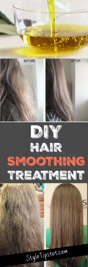 DIY Hair Smoothing Treatment