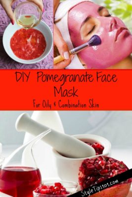 DIY Pomegranate Face Mask