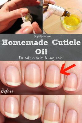 Homemade Cuticle Oil