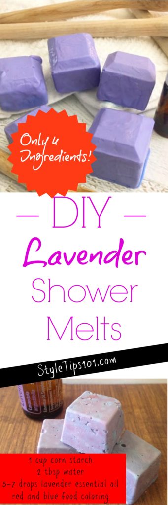 Homemade Shower Melts