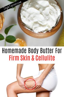 homemade firming body butter