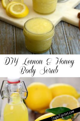 honey body scrub