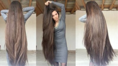 thick long hair