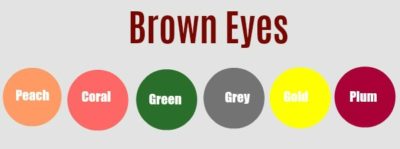 Brown Eyes Eyeshadow Match