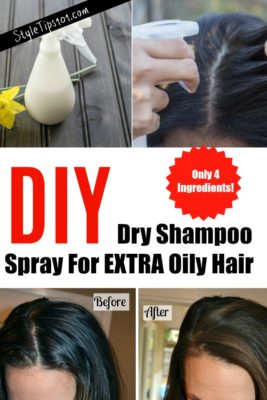 DIY Dry Shampoo Spray