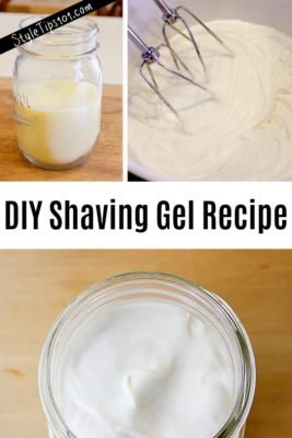 DIY Shaving Gel