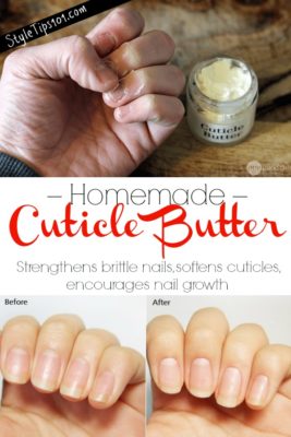 Homemade Cuticle Butter