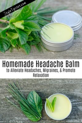Homemade Headache Balm