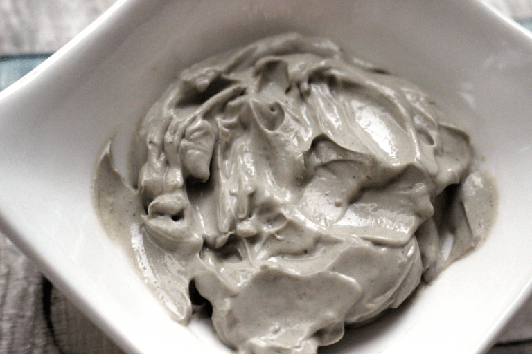 clay and rosewater mask