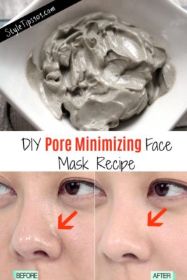 diy pore minimizing face mask