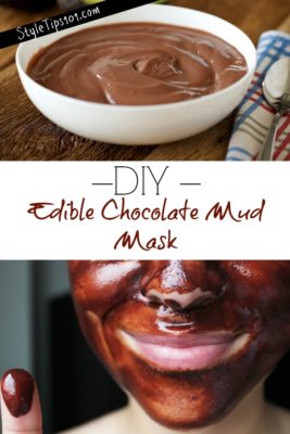 homemade edible mud mask