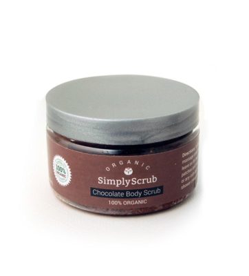 simplyscrub chocolate scrub