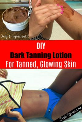 DIY Tanning Lotion