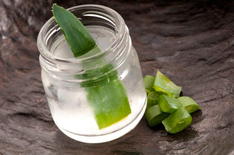 homemade aloe vera gel