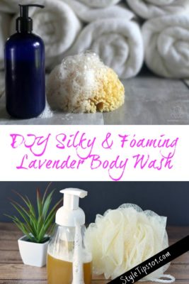 DIY Lavender Body Wash