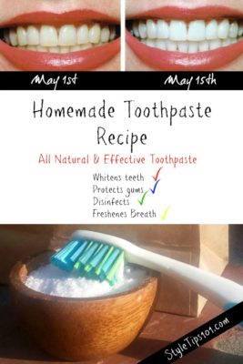 Homemade Toothpaste Recipe