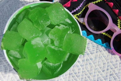 aloe vera ice cubes