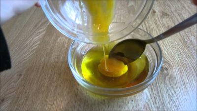 egg oil and honey