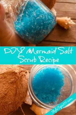 DIY Mermaid Salt Scrub