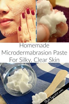 Homemade Microdermabrasion Paste