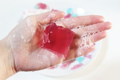 diy lush shower jelly