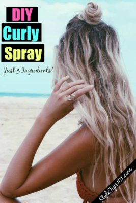 DIY Curly Spray