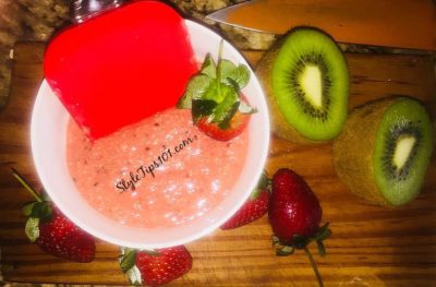 Strawberry Kiwi Mask