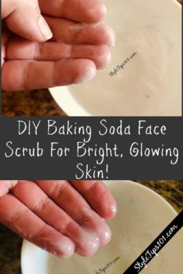 baking soda face scrub