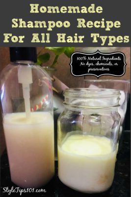 homemade shampoo