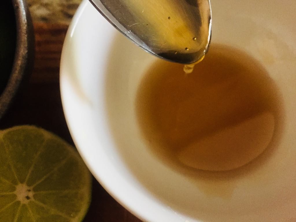 honey lime juice mask