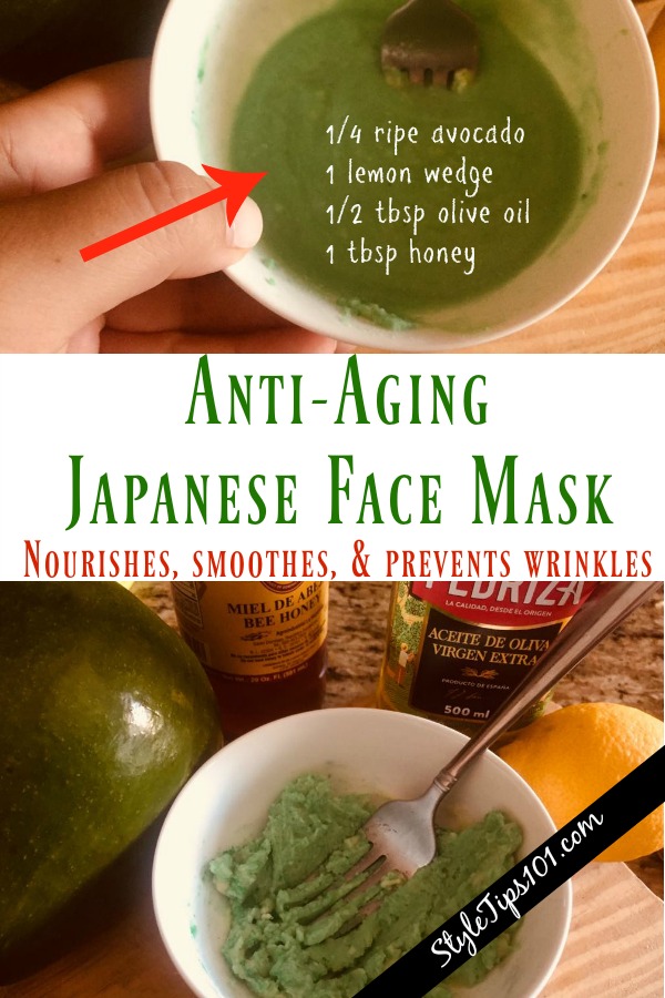 DIY Japanese Face Mask