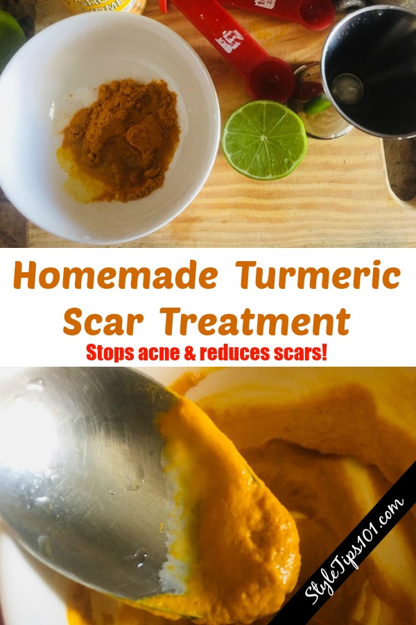 turmeric scar treatment