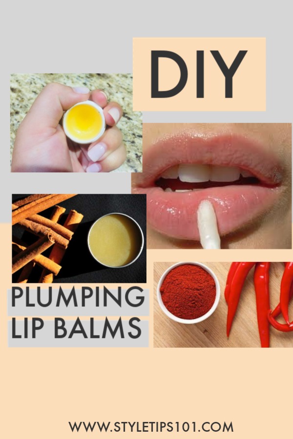 DIY Lip Plumping Lip Balm