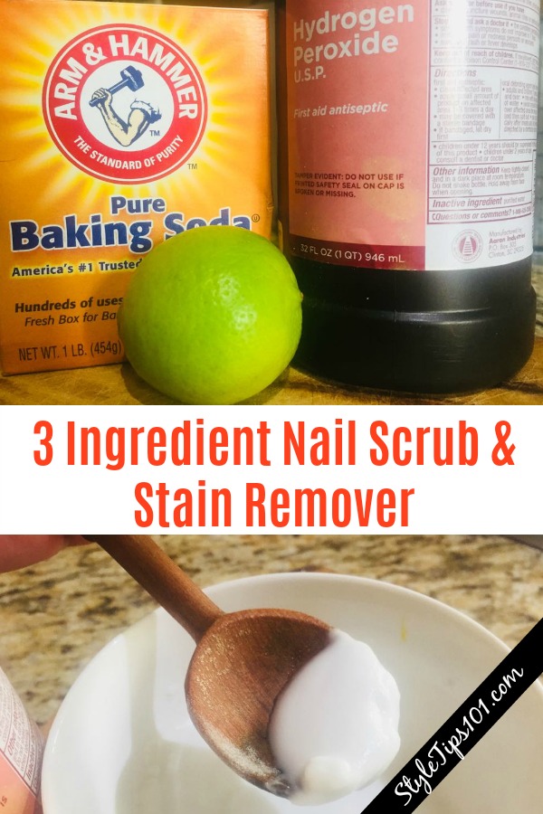 DIY Nail Scrub