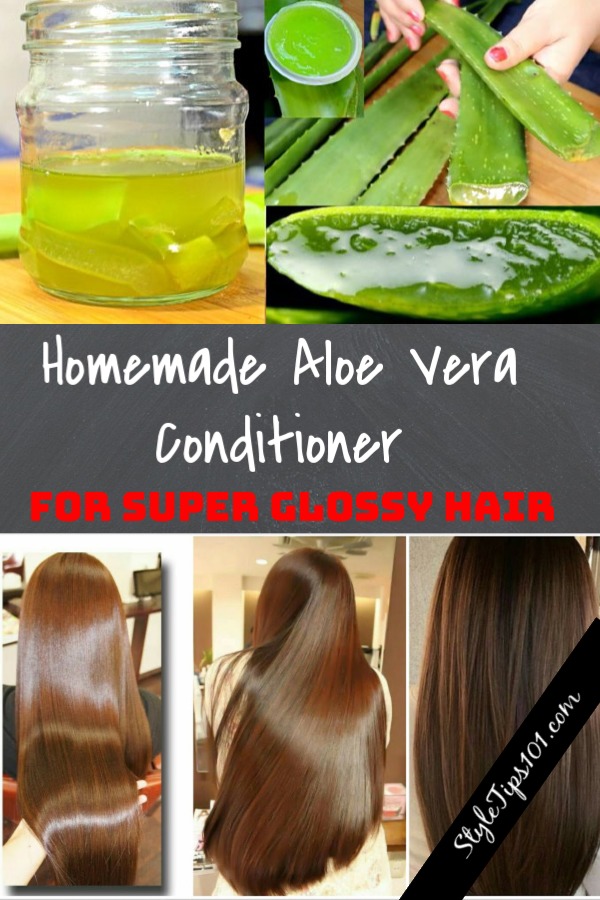 Homemade Aloe Vera Conditioner