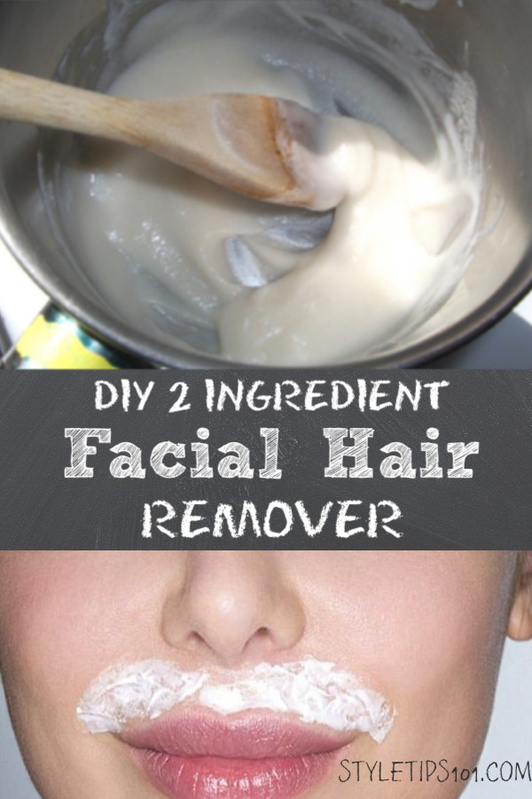 DIY Facial Hair Remover