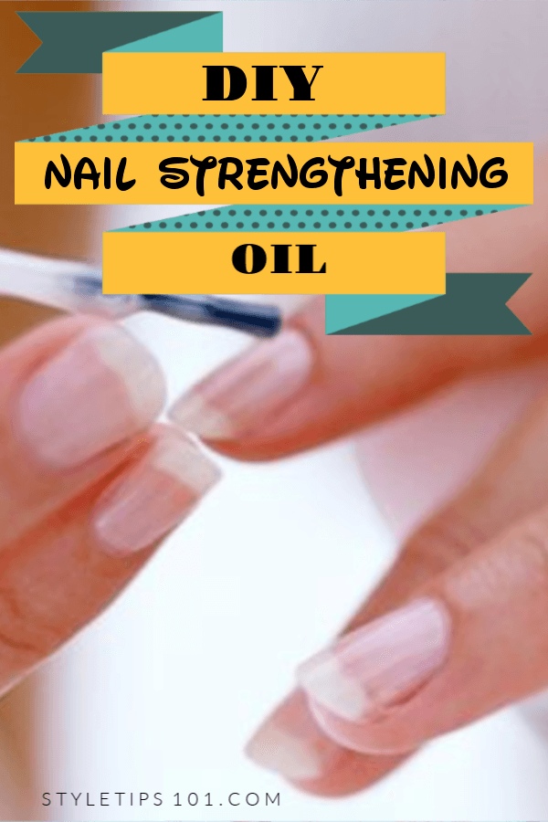 DIY Nail Growth Oil