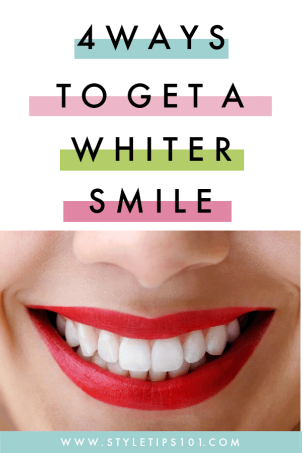 Ways to Get a Whiter Smile