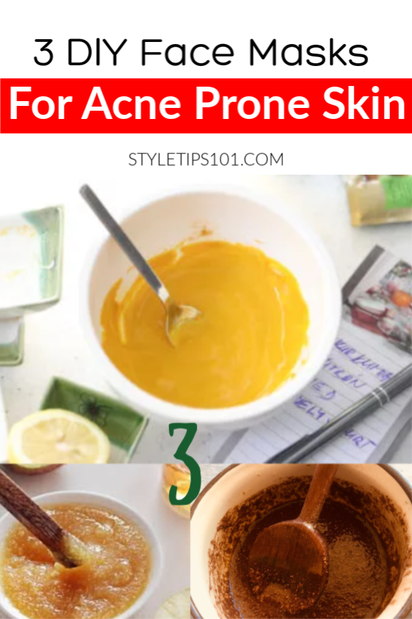 DIY Acne Face Masks